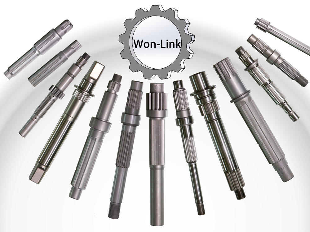 Output Shaft,Input Shaft,Starter Gear,Sleeve,Transmission ShaftWON